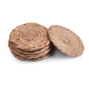 jute coasters set handmade eco friendly drink coasters for table