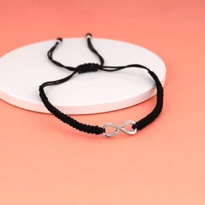 925 Silver Adjustable Bracelet Gifts for Women and Girls with 925 Stamp