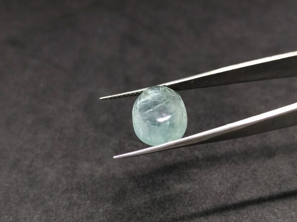 Natural Aquamarine Oval Cabochon Gemstone 8.55 cts 11x15.5x6 mm Pendant Ring stone - Image 5