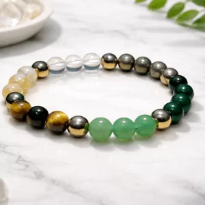 Natural Dhan Yog Crystal Bracelet | Handmade Bracelet