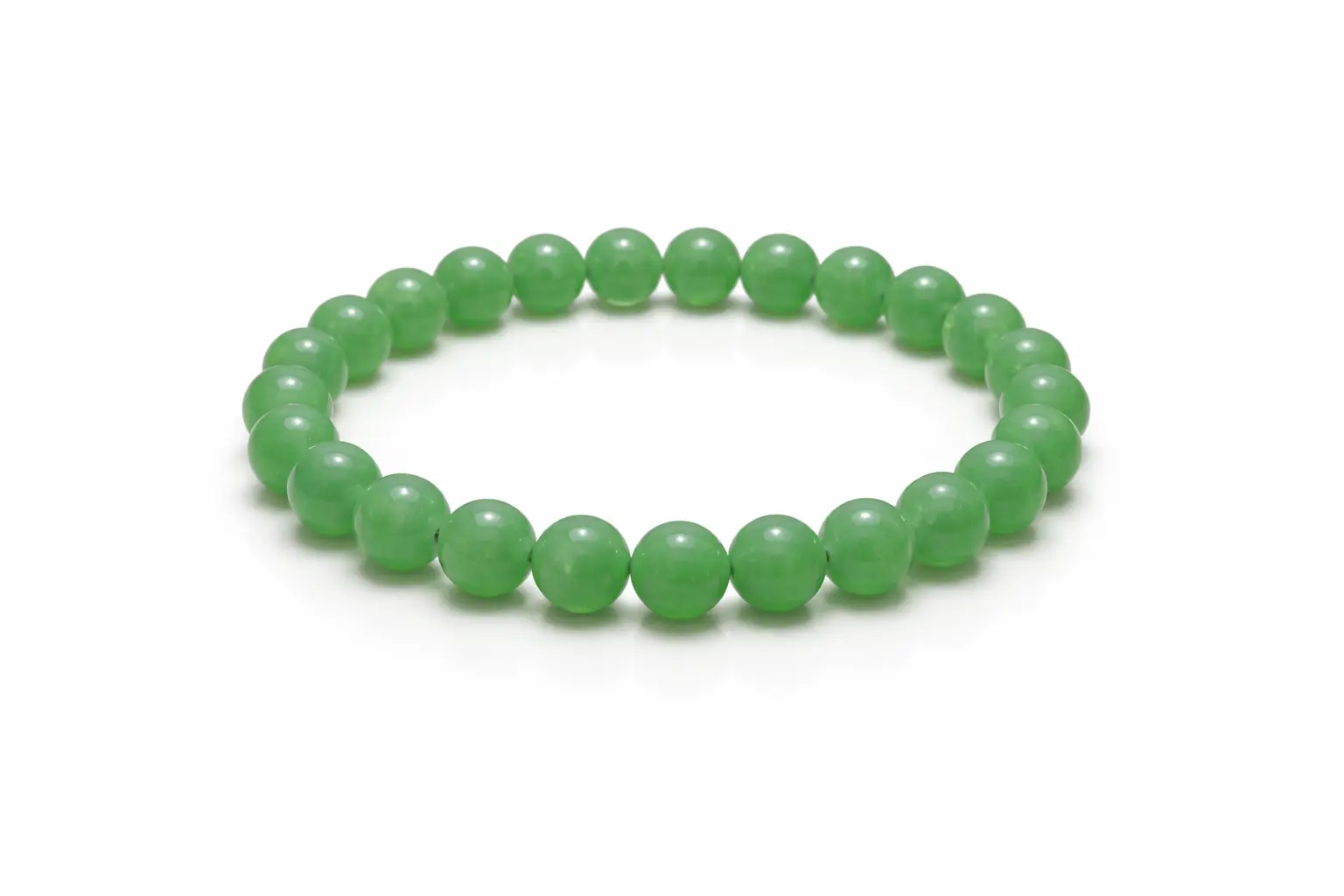 Natural Green Aventurine Crystal Bracelet - Image 2