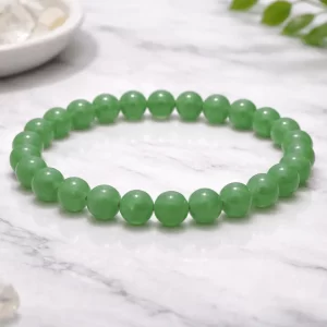 Natural Green Aventurine Crystal Bracelet