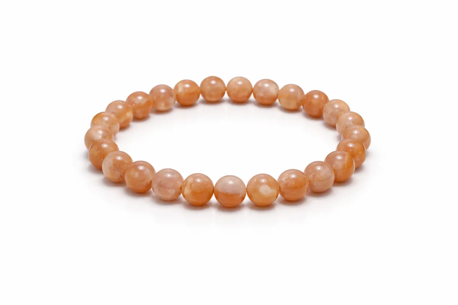 Natural Sunstone Crystal Bracelet - Image 2