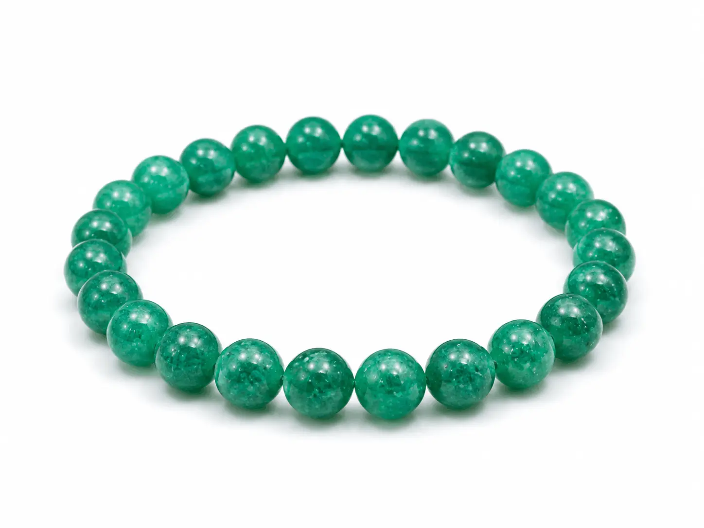 Natural Green Jade Crystal Bracelet - Image 2