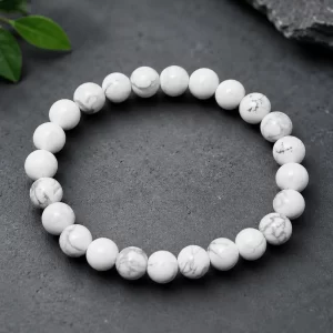 Natural Howlite Crystal Bracelet