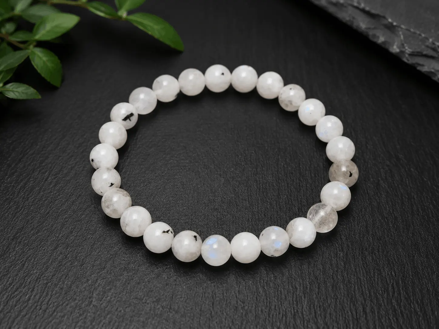 Natural Moonstone Crystal Bracelet - Image 4